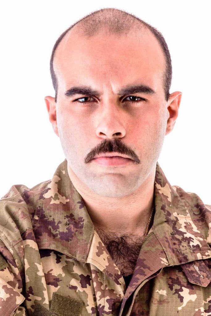 Military Mustache