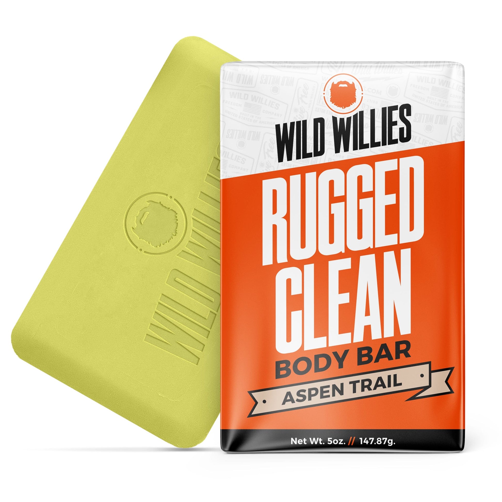 Rugged Clean Body Bar Body Wash Wild Willies Aspen Trail Single 