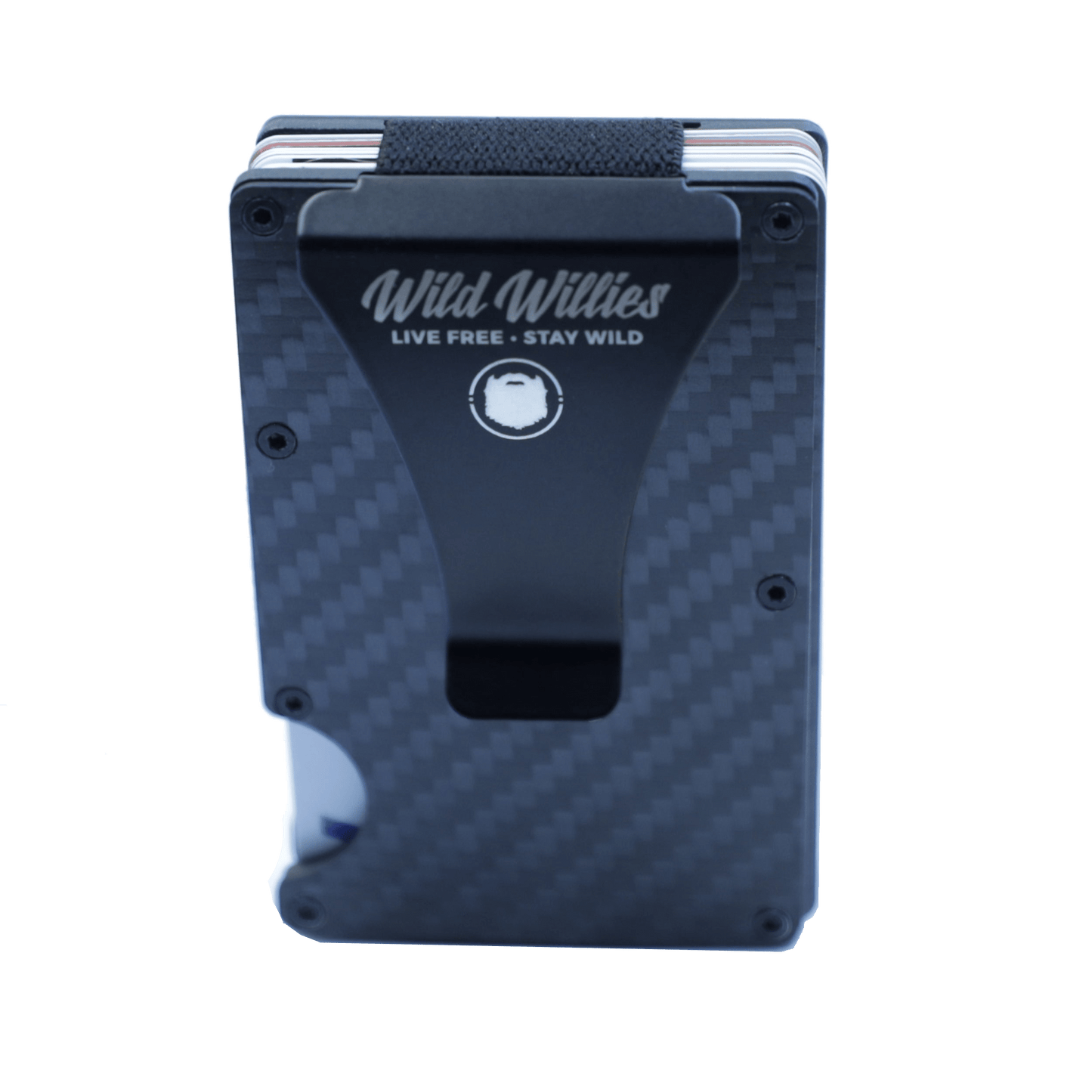 Black Aluminum & Carbon Fiber Wallet wallet Wild-Willies 