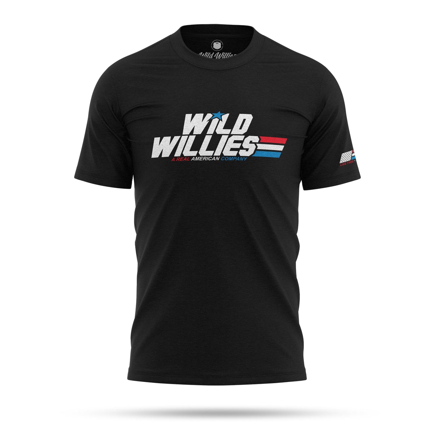 A Real American Company - T-Shirt T-Shirt Wild-Willies S Black 